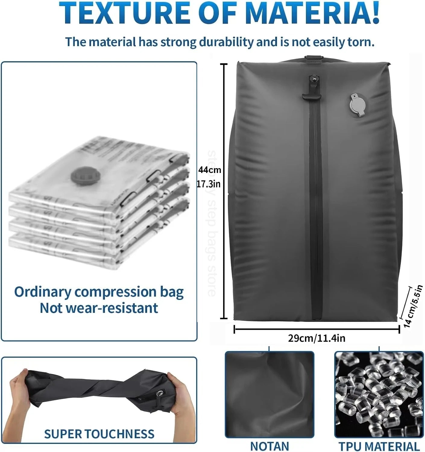 BAGIER® Compression Luggage Bag